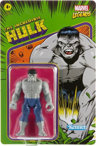 Figurinede Marvel Legends Retro 375 - Hulk - Grey Hulk